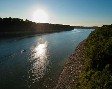 Boat on Lake Cumberland, Somerset-Pulaski County, Kentucky